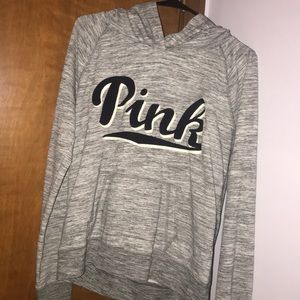 VS PINK grey hoodie